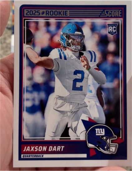 2025 Panini Score #35 Jaxson Dart — front