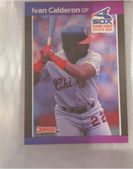 1989 Donruss #371 Ivan Calderon — front