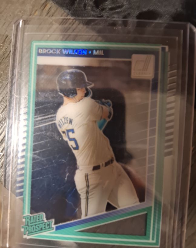 2025 Donruss Clearly Rated Prospect #115 Brock Wilken — front