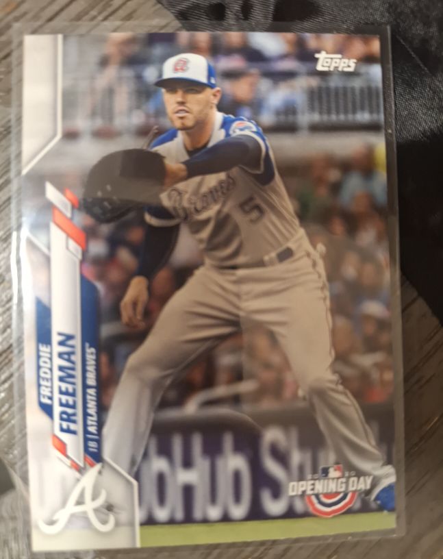 2020 Topps Opening Day #145 Freddie Freeman — front