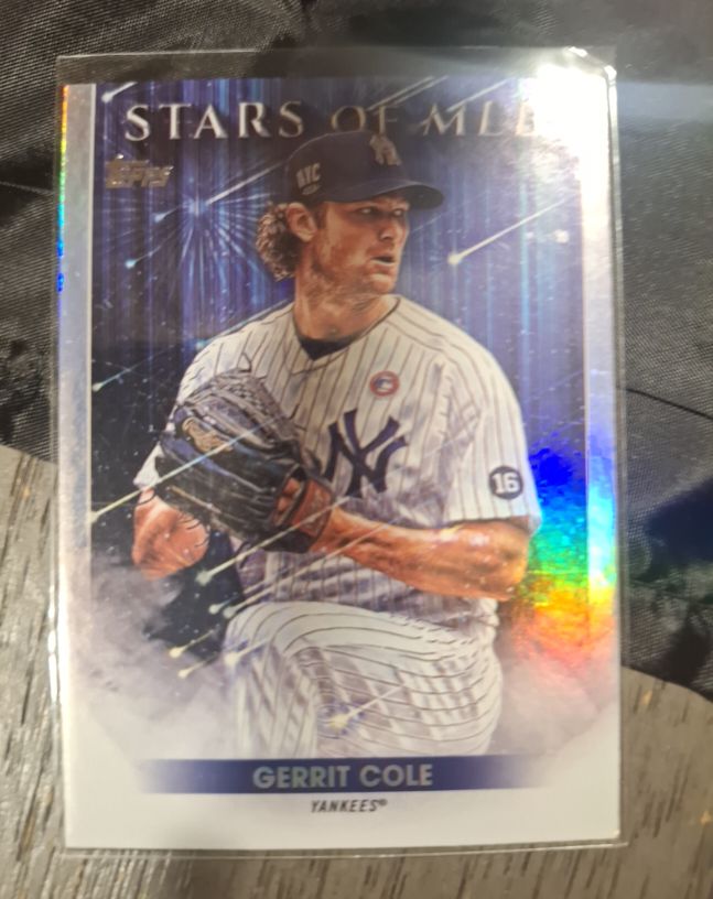 2022 Topps Stars of MLB #SMLB-26 Gerrit Cole — front