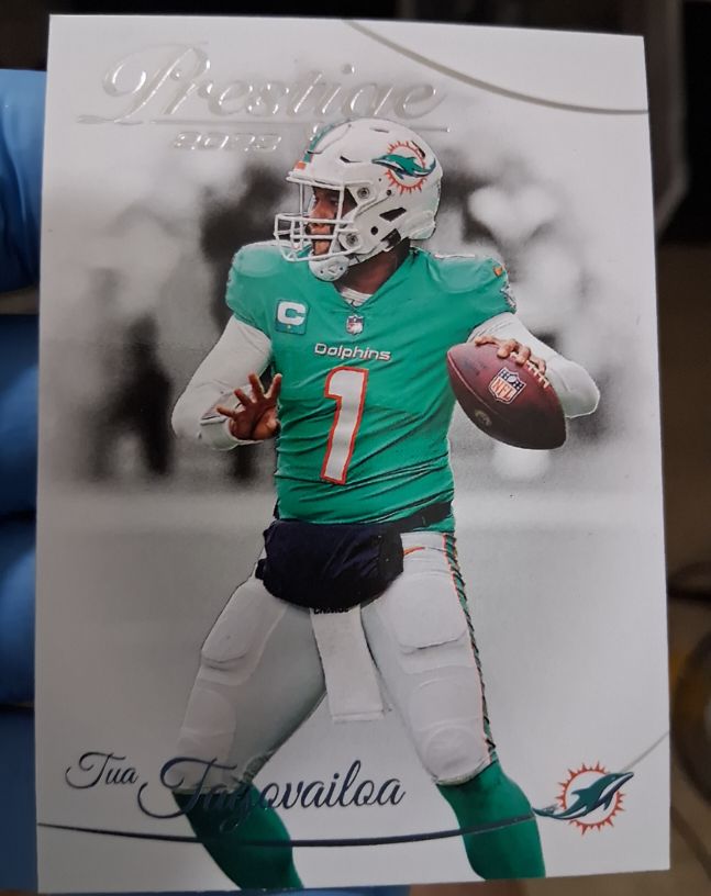 2023 Panini Prestige #185 Tua Tagovailoa — front