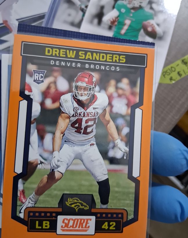2023 Panini Score #377 Drew Sanders — front
