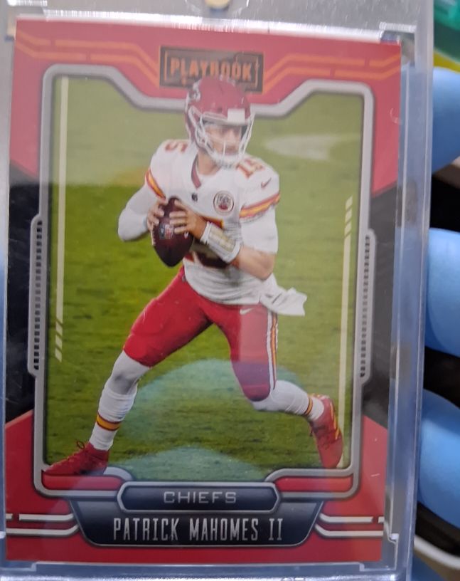2021 Panini Playbook #48 Patrick Mahomes II — front