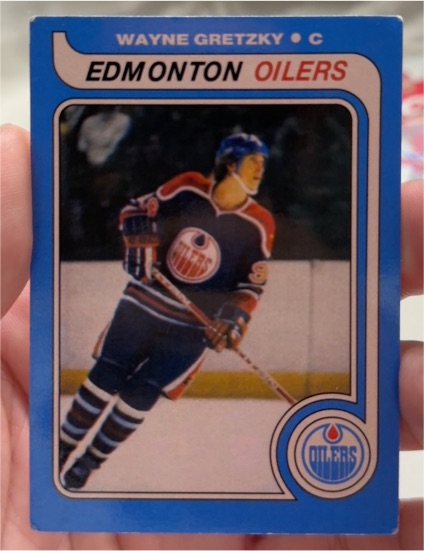 1979-80 O-Pee-Chee #18 Wayne Gretzky — front