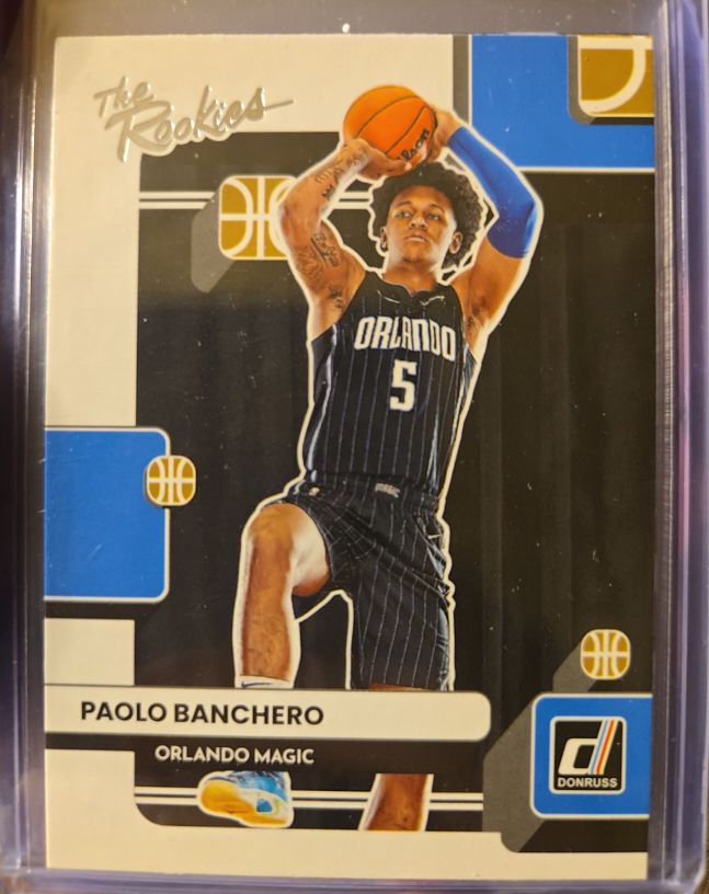 2022-23 Donruss The Rookies #1 Paolo Banchero — front