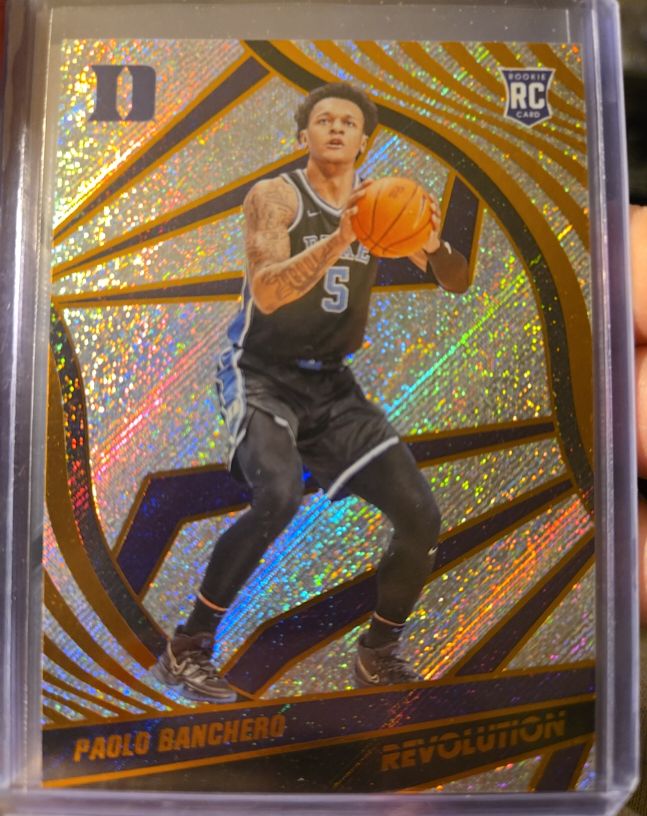 2022 Panini Chronicles Draft Picks Revolution #4 Paolo Banchero — front