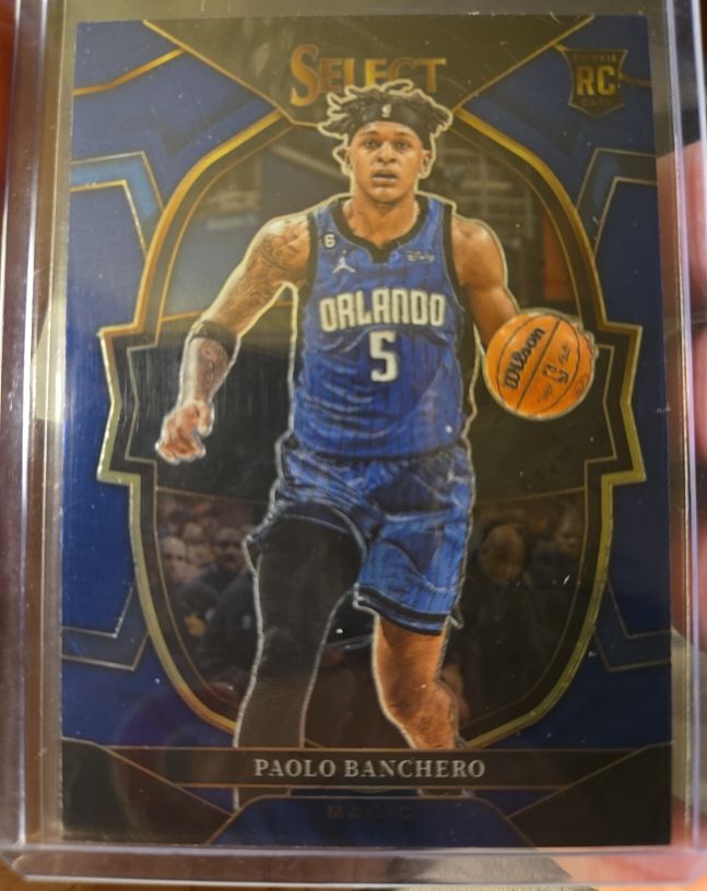 2022-23 Panini Select Concourse Blue #72 Paolo Banchero — front