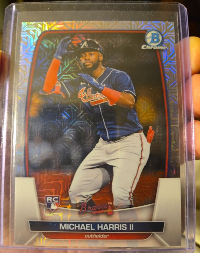 2023 Bowman Chrome #76 Michael Harris II — front