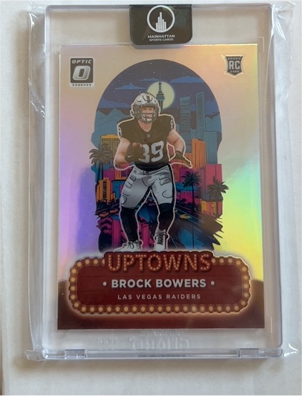 2024 Panini Donruss Optic #8 Brock Bowers Uptowns — front