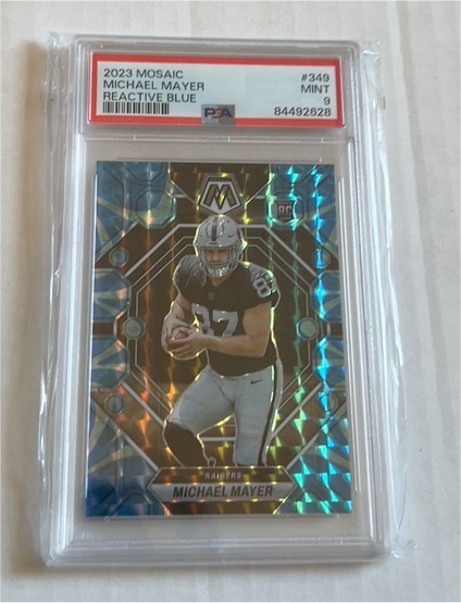 2023 Panini Mosaic #349 Michael Mayer — front