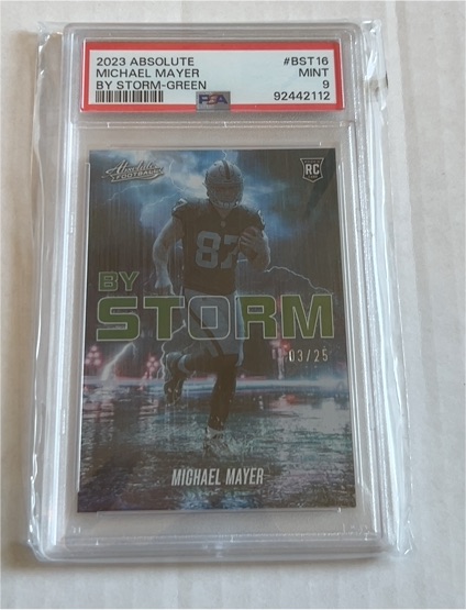 2023 Panini Absolute By Storm #BST-16 Michael Mayer — front