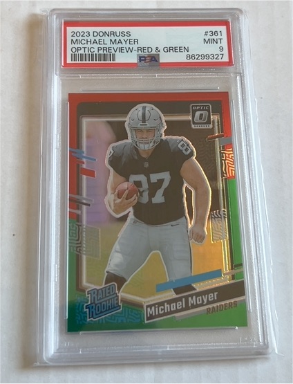 2023 Donruss Optic #361 Michael Mayer — front