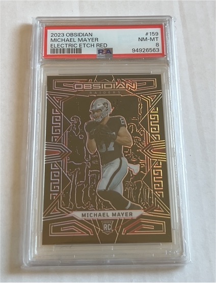2023 Panini Obsidian #159 Michael Mayer — front