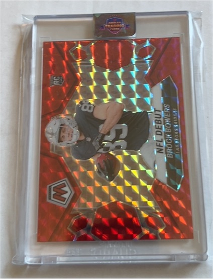 2024 Panini Mosaic NFL Debut #286 Brock Bowers — front
