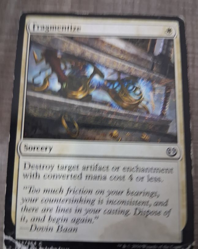 2016 Magic: The Gathering Kaladesh #14 Fragmentize — front