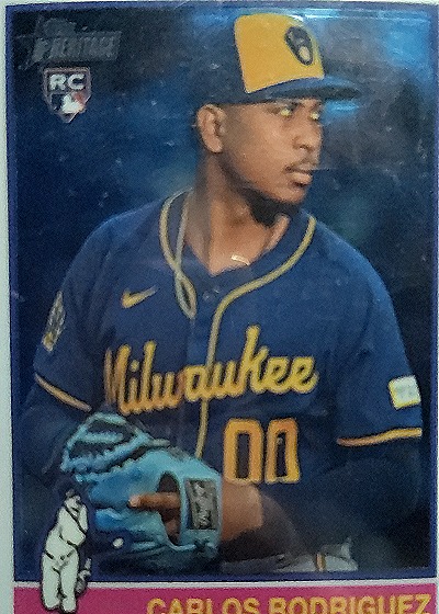 2025 Topps Heritage #452 Carlos Rodriguez — front