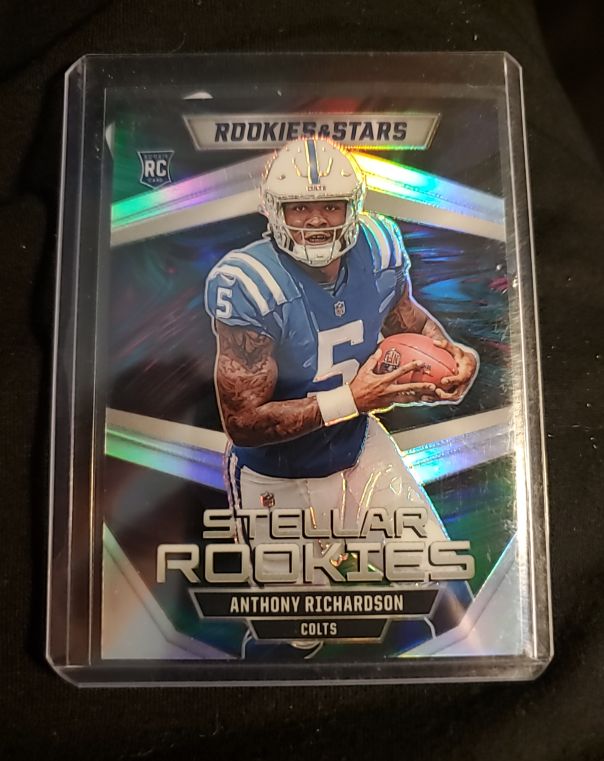 2023 Panini Rookies & Stars #SR-6 Anthony Richardson Stellar Rookies — front