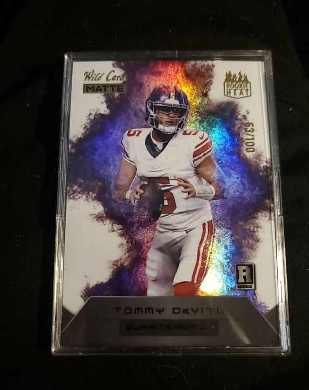 2023 Wild Card Matte Rookie Heat #33 Tommy DeVito — front