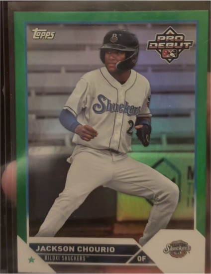 2023 Topps Pro Debut #PD-40 Jackson Chourio — front