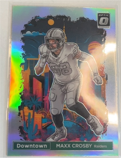 2024 Panini Donruss Optic Downtown #23 Maxx Crosby — front