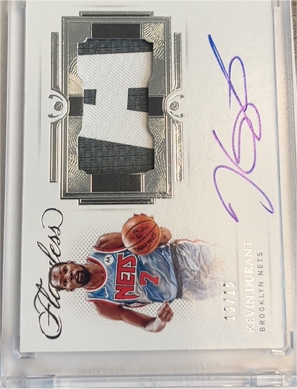 2021 Panini Flawless #13 Kevin Durant — front