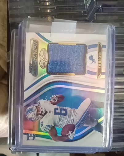 2020 Panini Certified New Generation Jerseys D'Andre Swift #NGJ-DS Rookie Patch — front