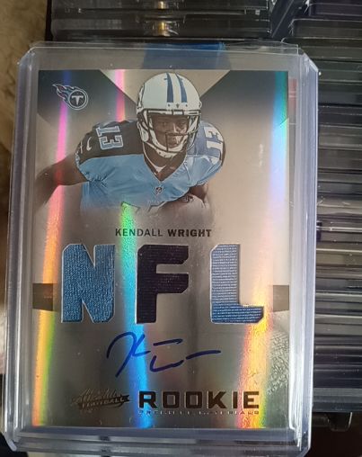 2012 Panini Absolute NFL Rookie Kendall Wright — front