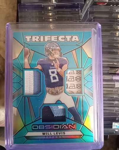 2024 Panini Obsidian Trifecta #TS-WLS Will Levis — front