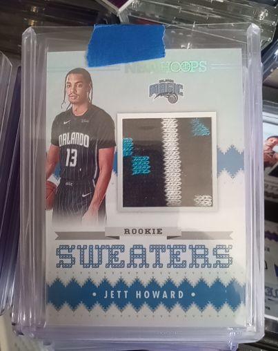 2023-24 Panini NBA Hoops Rookie Sweaters #RSW-JET Jett Howard — front