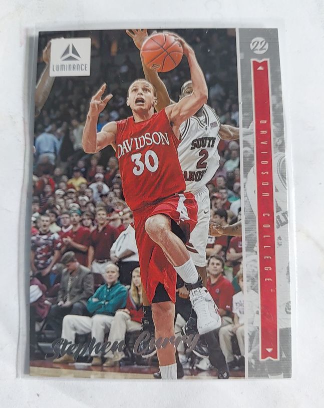 2022 Panini Chronicles Draft Picks Luminance #46 Stephen Curry — front