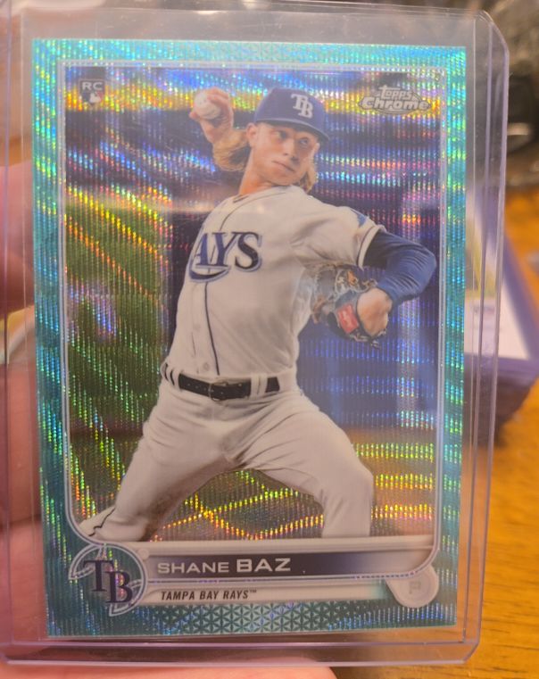 2022 Topps Chrome #201 Shane Baz — front