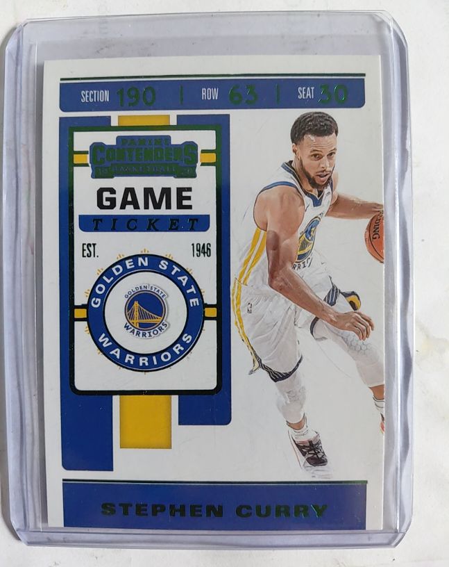 2019-20 Panini Contenders #92 Stephen Curry — front