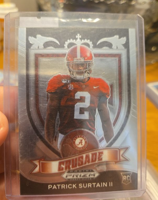 2021 Panini Prizm Draft Picks #178 Patrick Surtain II Crusade — front
