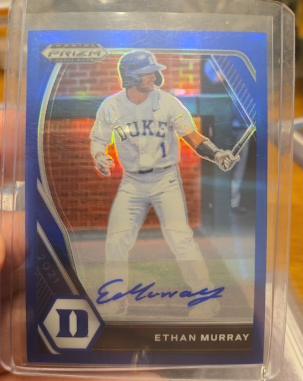2021 Panini Prizm Draft Picks #PDP147 Ethan Murray — front