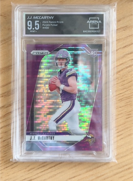 2024 Panini Prizm #400 J.J. McCarthy — front