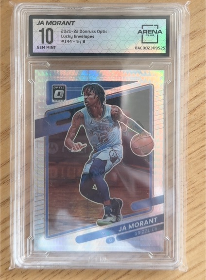 2021-22 Panini Donruss Optic #144 Ja Morant — front