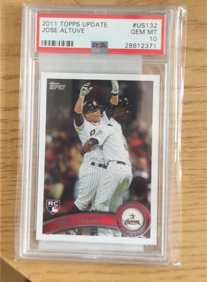 2011 Topps Update #US132 Jose Altuve — front
