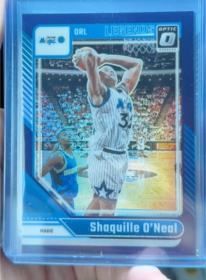 2024 Donruss Optic Shaquille O'Neal Orlando Magic — front