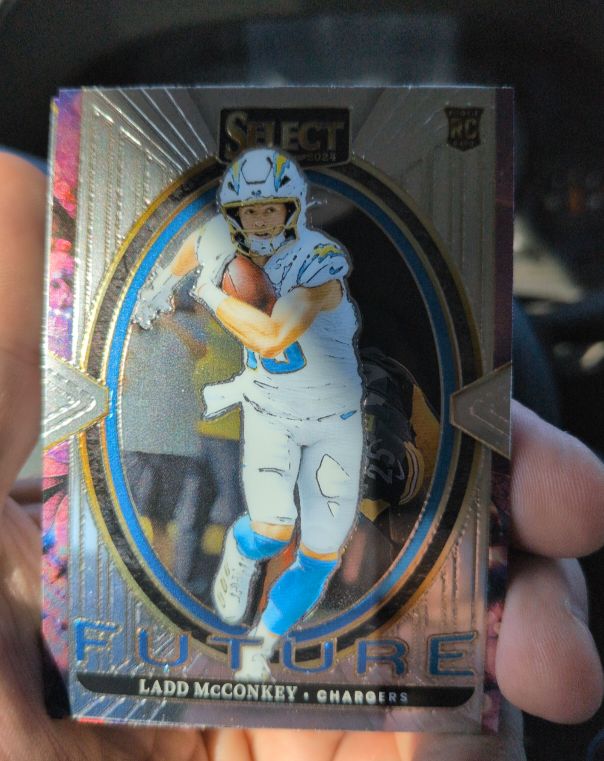 2024 Panini Select #19 Ladd McConkey Future Rookie — front