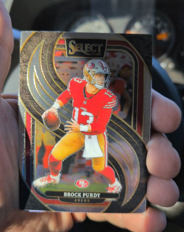 2024 Panini Select Premier Level #124 Brock Purdy — front