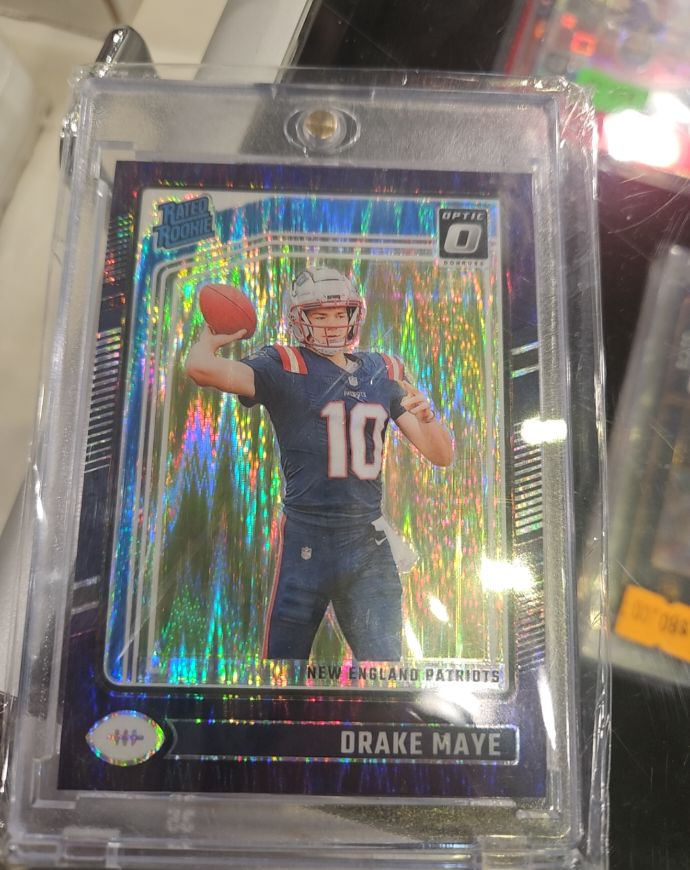 2024 Panini Donruss Optic #229 Drake Maye — front