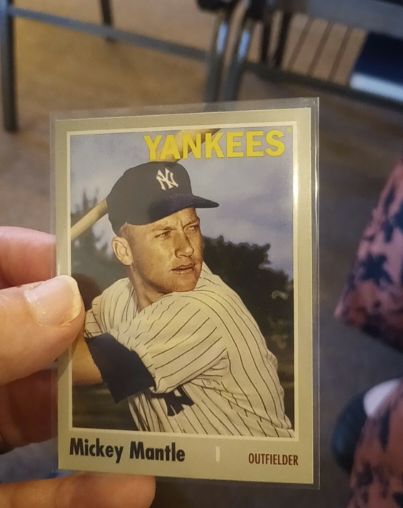 1970 Topps #119 Mickey Mantle — front