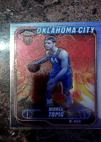 2024-25 Topps Chrome #119 Nikola Topic — front