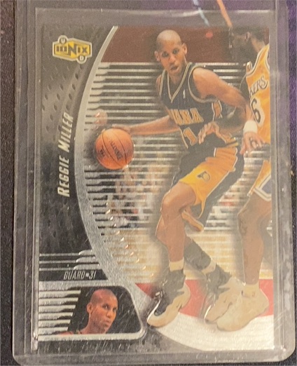 1998-99 Upper Deck Ionix #28 Reggie Miller — front