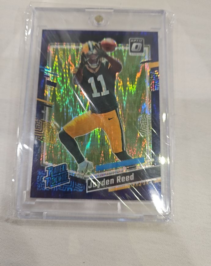 2023 Panini Donruss Optic #239 Jayden Reed — front
