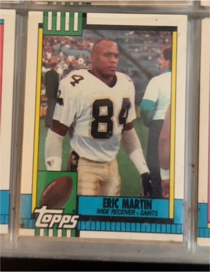 1990 Topps #239 Eric Martin — front