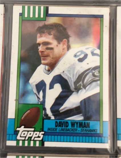 1990 Topps #340 David Wyman — front