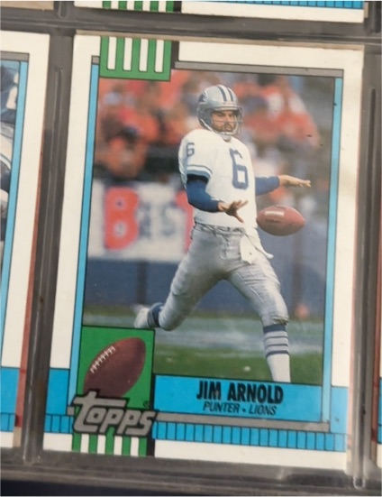 1990 Topps #363 Jim Arnold — front