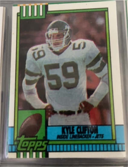 1990 Topps #462 Kyle Clifton — front